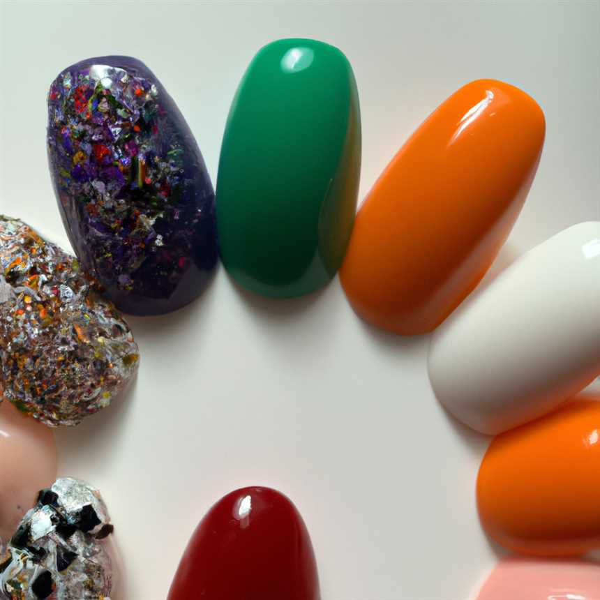 Текстурные решения в осенней палитре гель-лаков