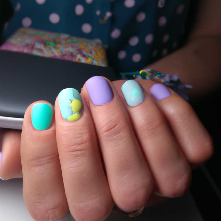 Фруктовый маникюр: свежие идеи для коротких ногтей