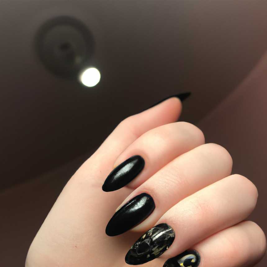 3. Акцентный ноготь