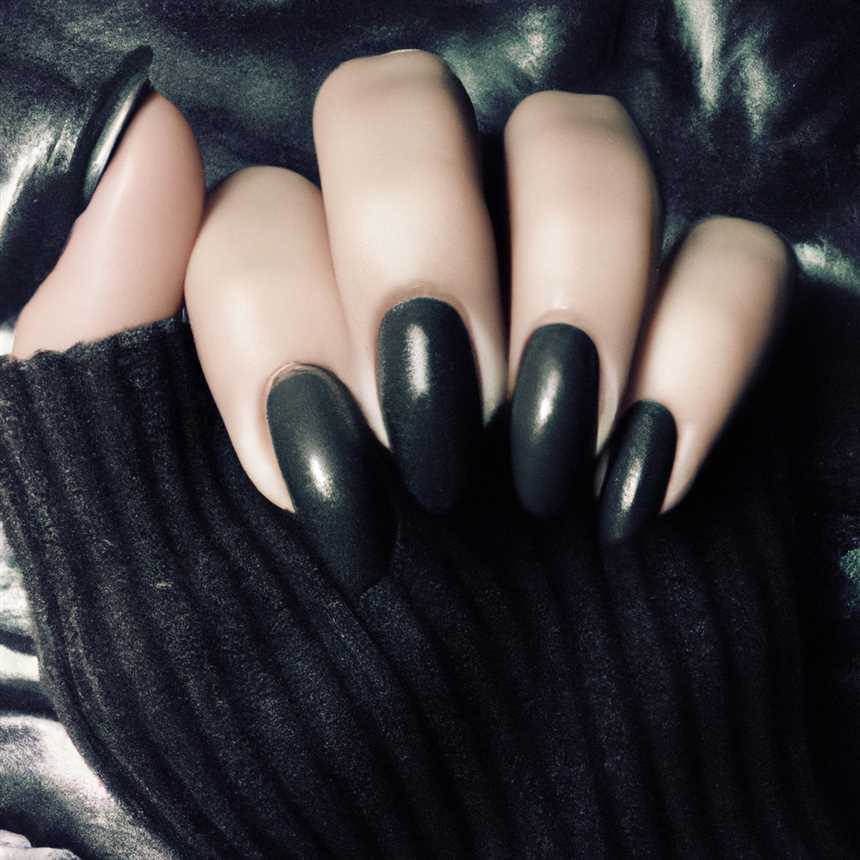 Маникюр черных ногтей: стиль для смелых и непредсказуемых