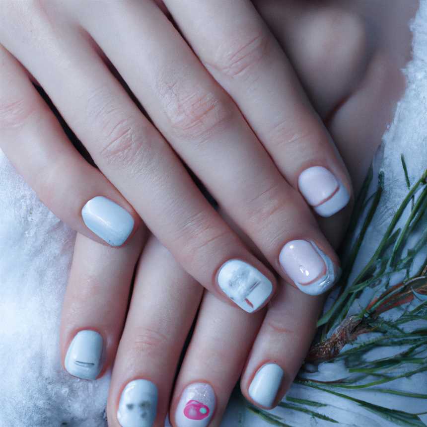 Нежные перламутровые оттенки: волшебство ледяной сказки