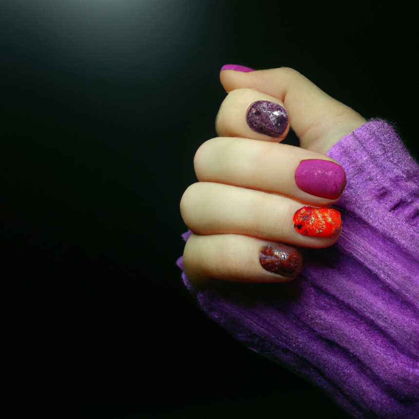 Особенности зимнего маникюра