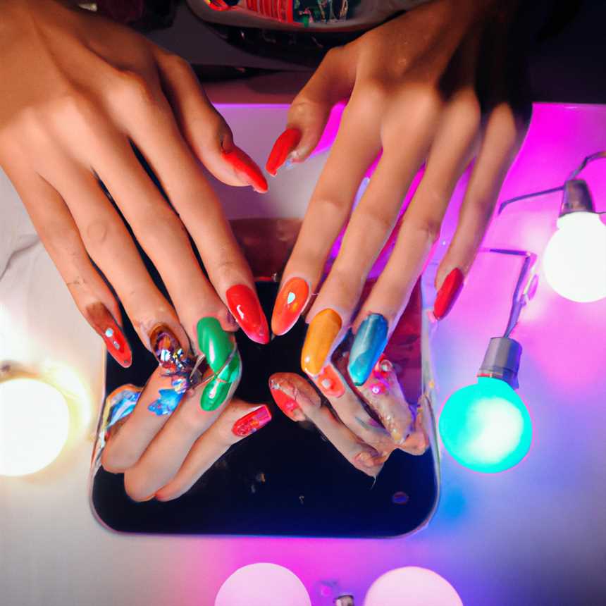 Как создать блестящий маникюр самостоятельно