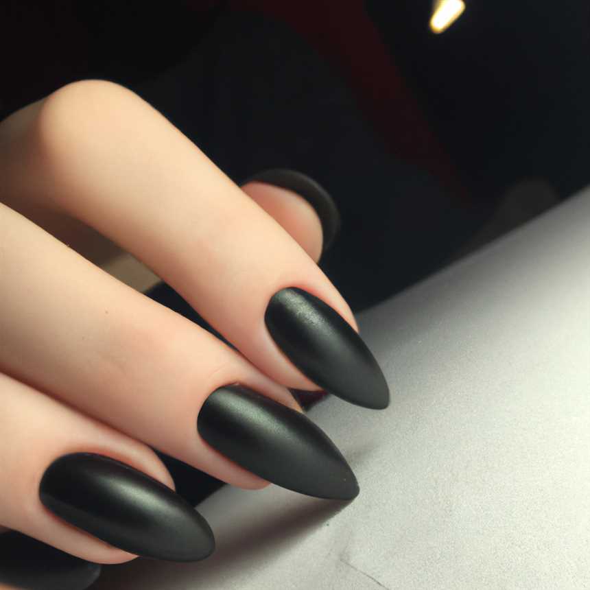 Искусство на кончиках пальцев: стильные идеи маникюра черными ногтями