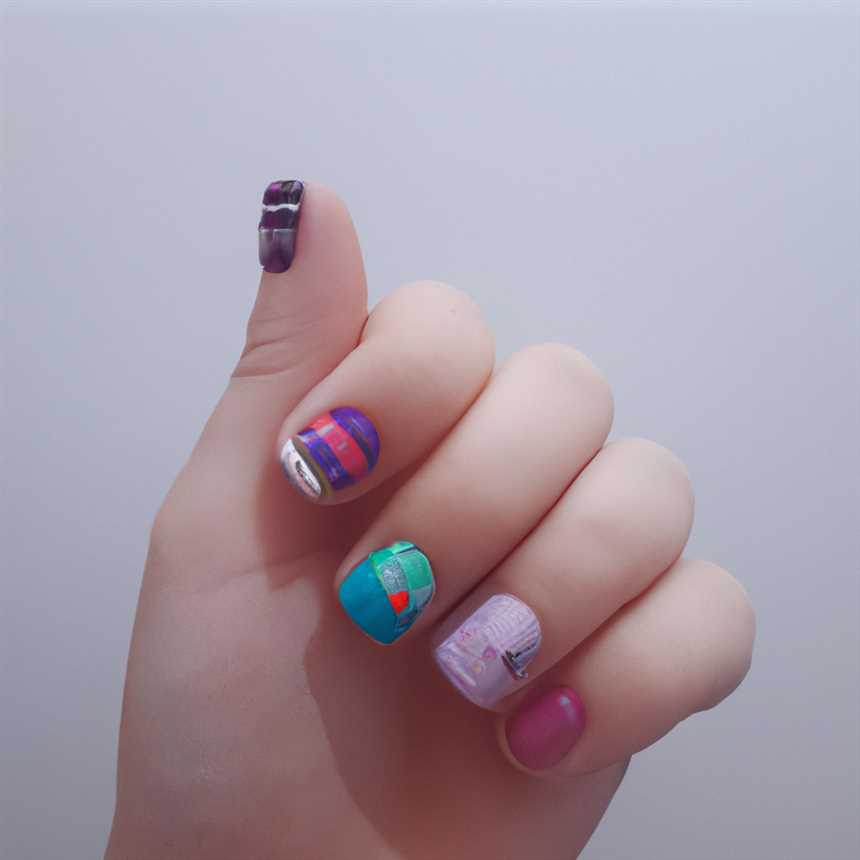 undefinedChic Nails</strong>«></p><p>Бренд <em>Chic Nails</em> предлагает своим клиентам коллекцию элегантных и изысканных наклеек. В ассортименте этого бренда можно найти наклейки с изображением кружева, цветочных узоров и других элементов, которые помогут создать изысканный и женственный образ.</p><table><p><caption>Сравнение коллекций наклеек от известных брендов:</caption></p><thead><tr><th>Бренд</th><th>Коллекция</th><th>Особенности</th></tr></thead><tbody><tr><td>Breath-taking Nails</td><td>Природные мотивы</td><td>Изображения цветов, животных, пейзажей</td></tr><tr><td>Glam Nail Studio</td><td>Гламур и роскошь</td><td>Золотые и серебряные наклейки, стразы, блестки</td></tr><tr><td>Artistic Nails</td><td>Искусство</td><td>Изображения знаменитых картин, абстрактные узоры, геометрические фигуры</td></tr><tr><td>Funky Nails</td><td>Необычные и экстравагантные</td><td>Символы, разнообразные рисунки</td></tr><tr><td>Chic Nails</td><td>Элегантность</td><td>Кружево, цветочные узоры</td></tr></tbody></table><p>Каждый из этих брендов предлагает наклейки, которые помогут вам создать индивидуальный и уникальный дизайн ногтей. Выбирайте свою любимую коллекцию и радуйтесь оригинальности своего маникюра!</p><h2>Самостоятельное создание оригинальных наклеек</h2><p>Создание оригинальных наклеек для ногтей самостоятельно — это прекрасный способ выразить свою индивидуальность и оригинальность. Вам не потребуется много времени и денег, чтобы сделать уникальные наклейки самостоятельно. В этом разделе мы расскажем о нескольких интересных методах создания оригинальных наклеек.</p><h3>Использование наклеек для бумаги и журналов</h3><p>Один из самых простых способов создания наклеек — использование уже существующих наклеек для бумаги и журналов. Вы можете найти множество разнообразных наклеек, которые подойдут для использования на ногтях. Просто вырежьте необходимую наклейку, накройте ее прозрачным лаком и наклейте на ноготь. Этот метод позволяет получить яркие и красочные дизайны.</p><h3>Использование стикеров для скрапбукинга</h3><p><img decoding=