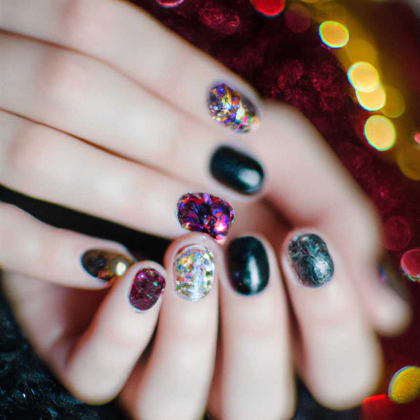 Роскошный глиттер в стиле хрустального стекла