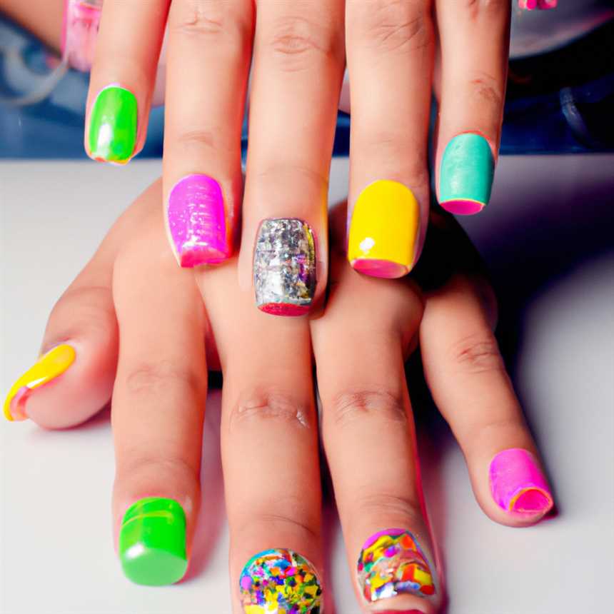 Особенности ухода за ногтями с неоновым маникюром