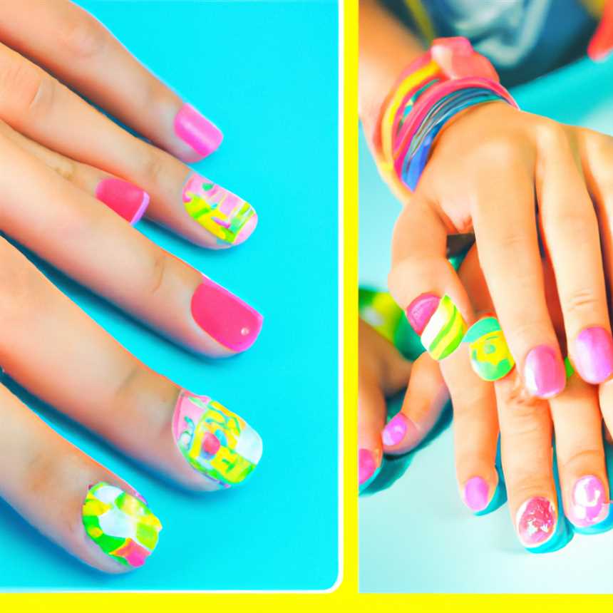 Неоновый маникюр: как создать дизайн