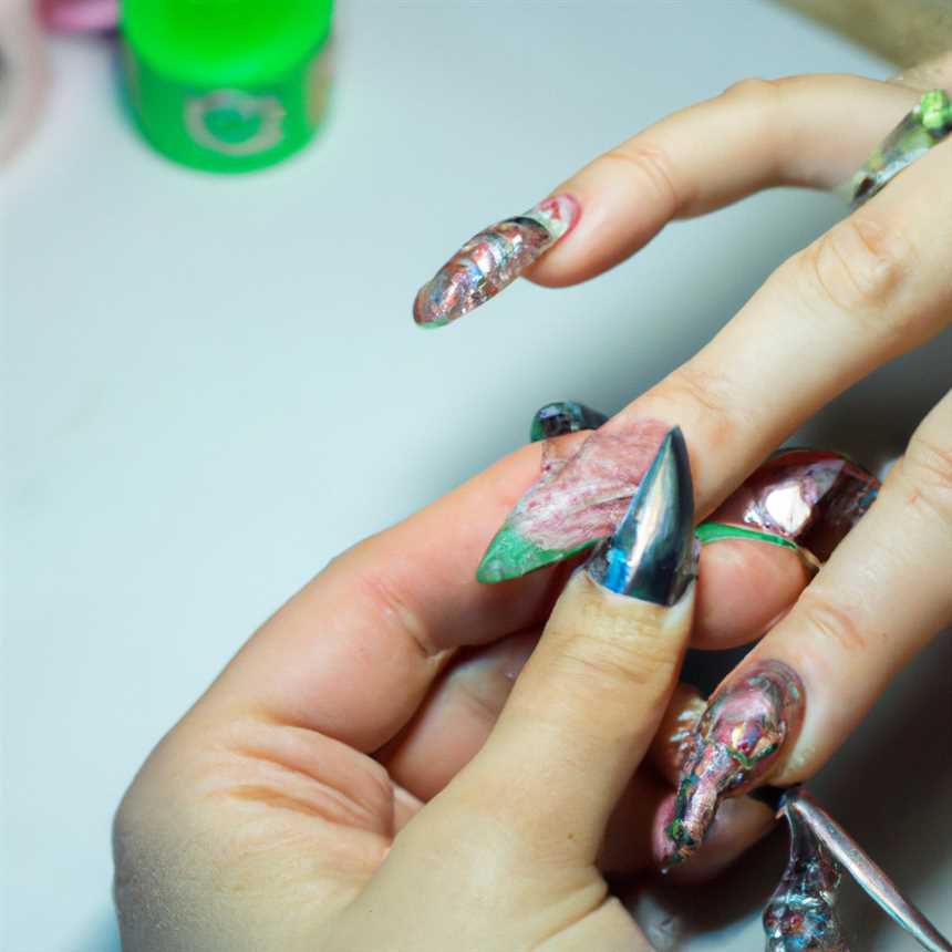 1. Подготовка ногтей