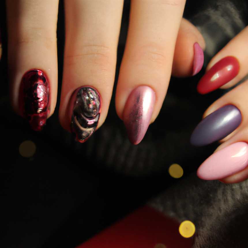 Создайте сияющую зимнюю сказку на своих ногтях