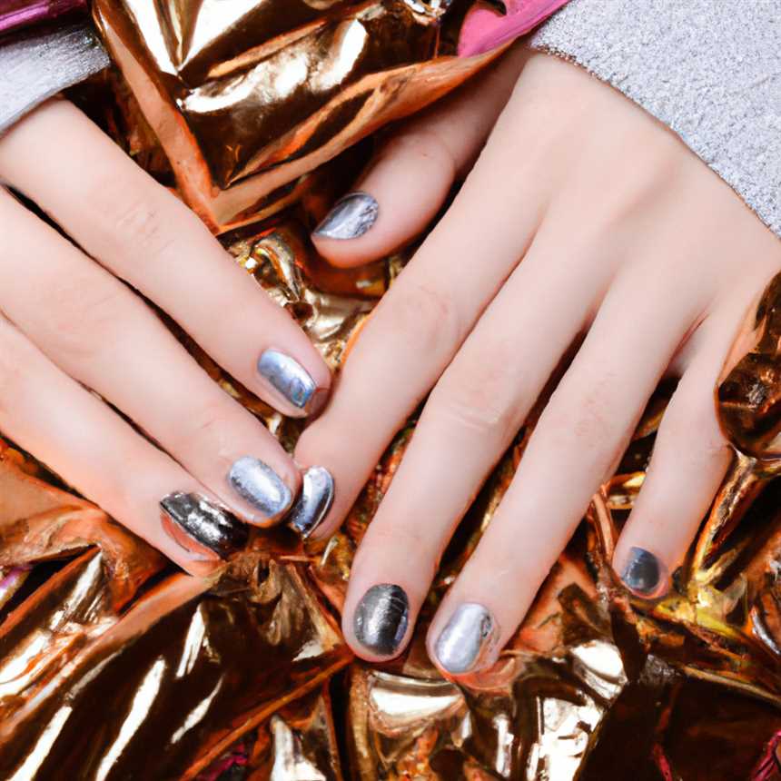 4. Мерцающая фольга