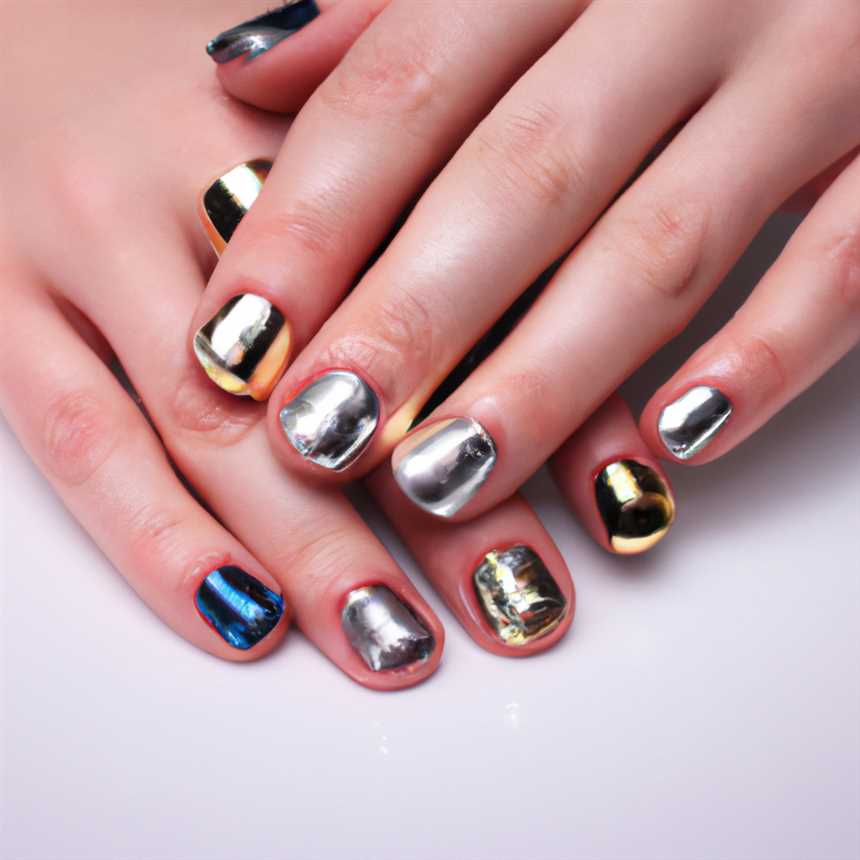 Ярче, смелее, металлик: секреты модного маникюра с блеском фольги Ярче, смелее, металлик: секреты модного маникюра с блеском фольги