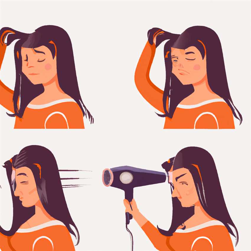 Основные правила сушки волос