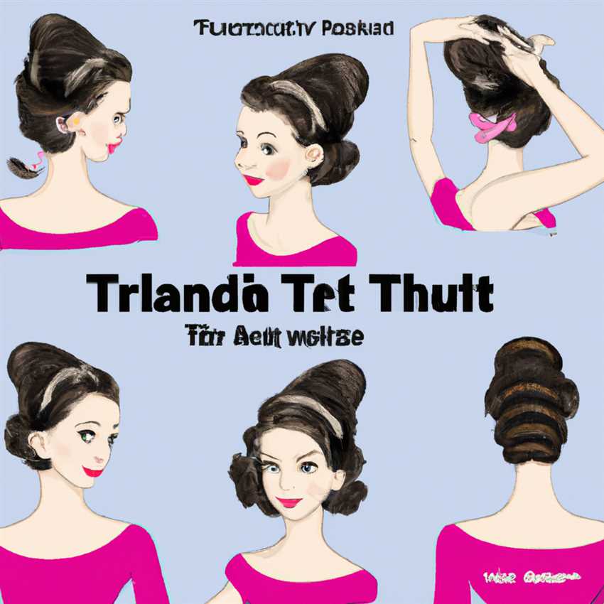 Как сделать классическую French Twist прическу