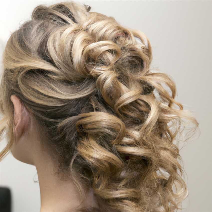 Как сделать красивую укладку на кудрявых волосах