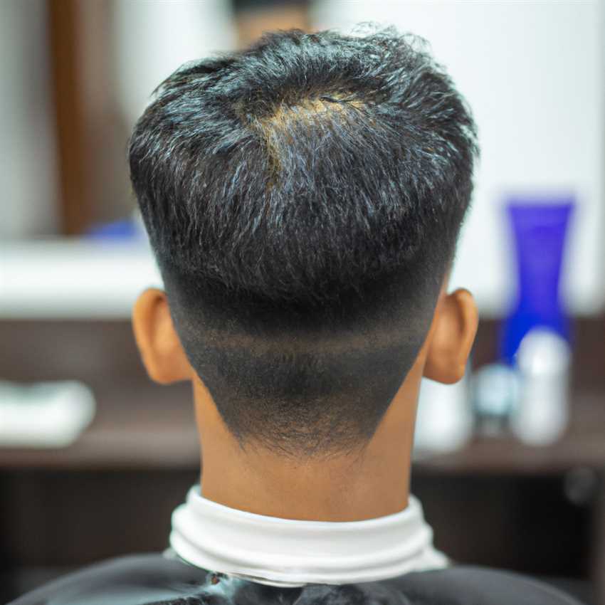 9. Стильное с bald fade