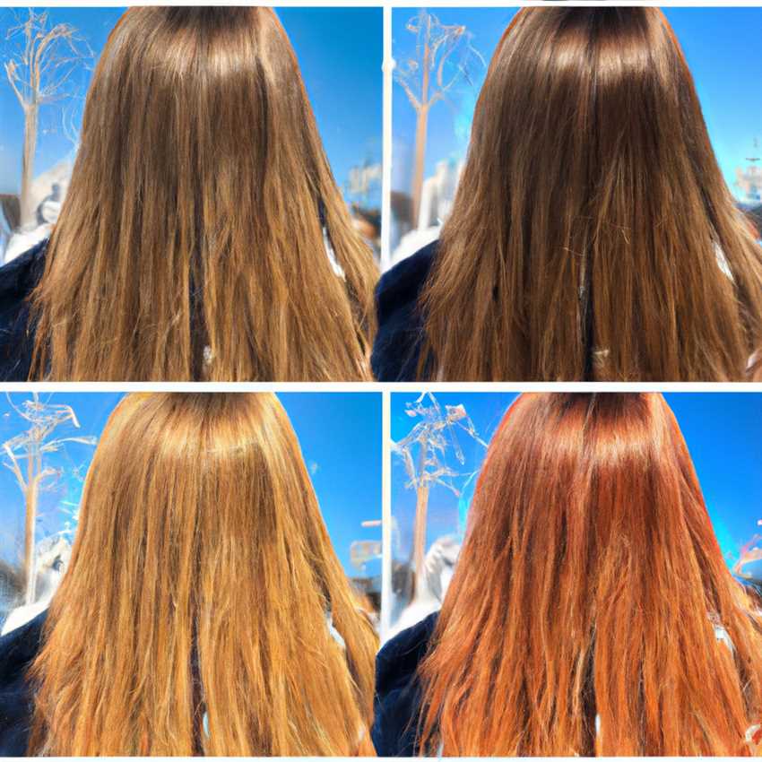 Изменение оттенка волос в сухом климате