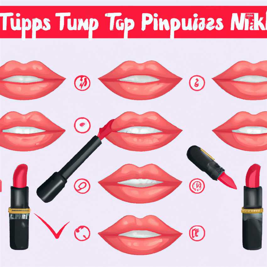 Подготовка губ перед нанесением помады