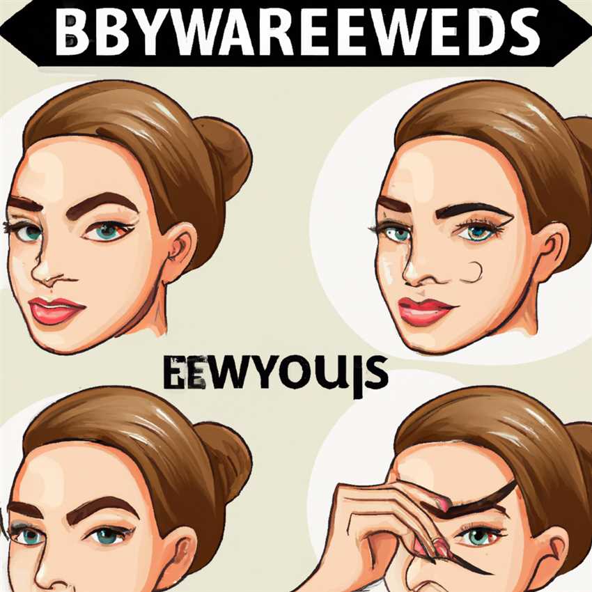 Используйте карандаш или тени для заполнения пробелов в бровях