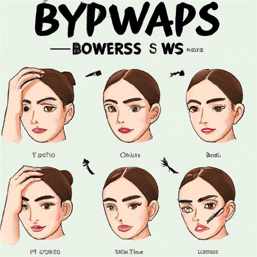 Придайте форму бровям с помощью геля для бровей