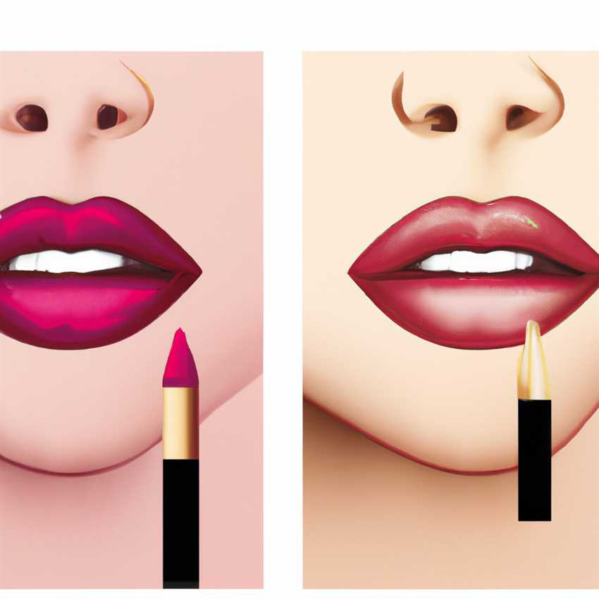 Контрастные оттенки подчеркнут форму губ
