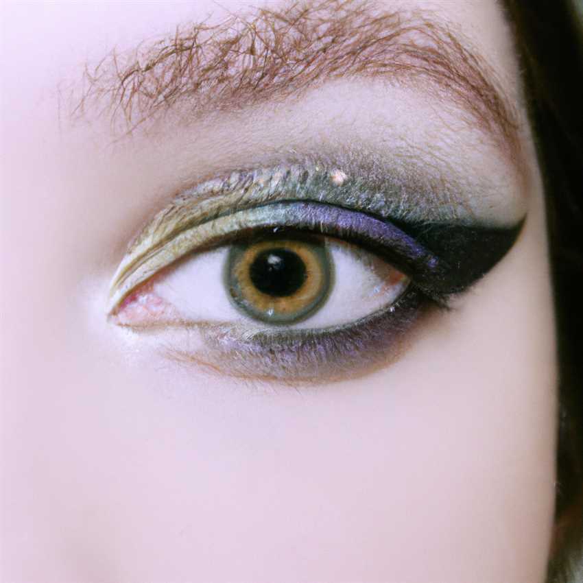 Макияж век с помощью одних только теней