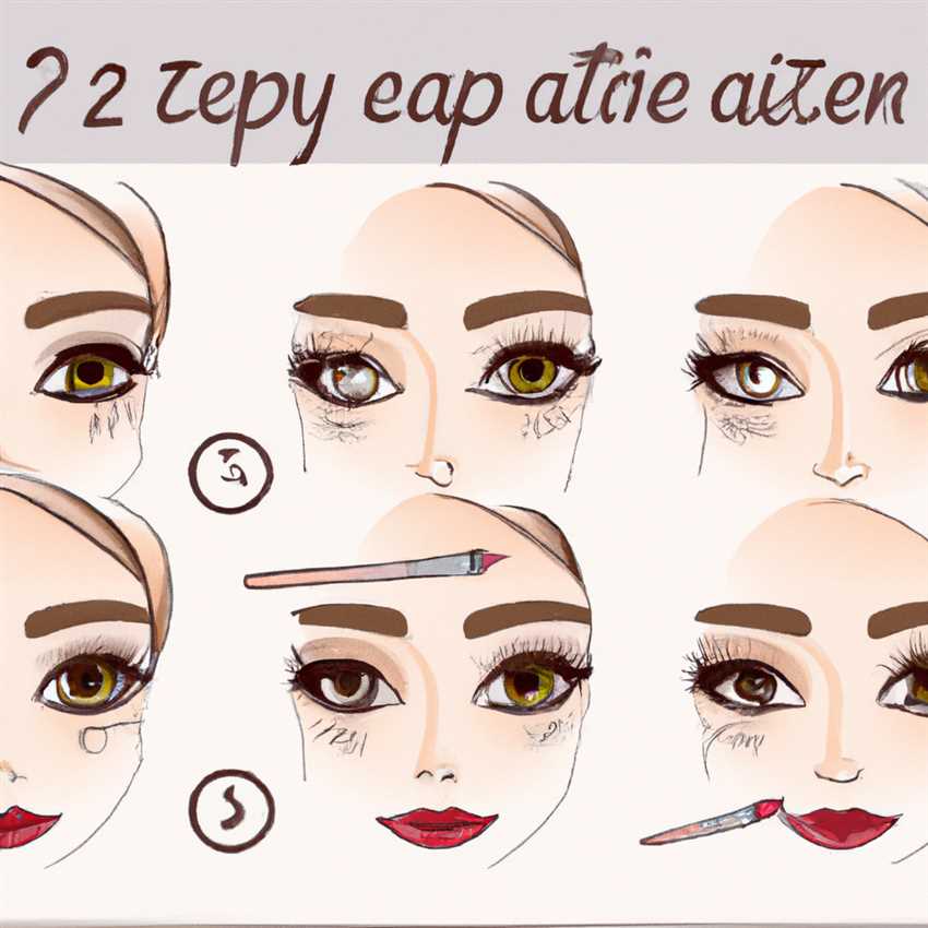 Шаг 5: Нанесение eyeliner и создание удлинения глаз