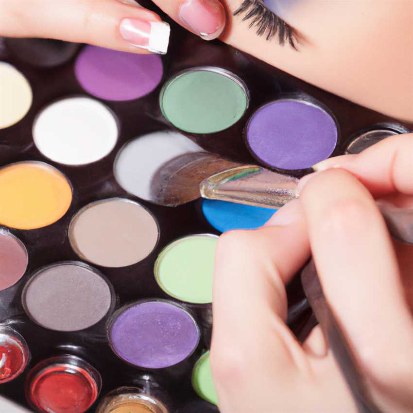 Техника нанесения теней с помощью кистей и аппликаторов