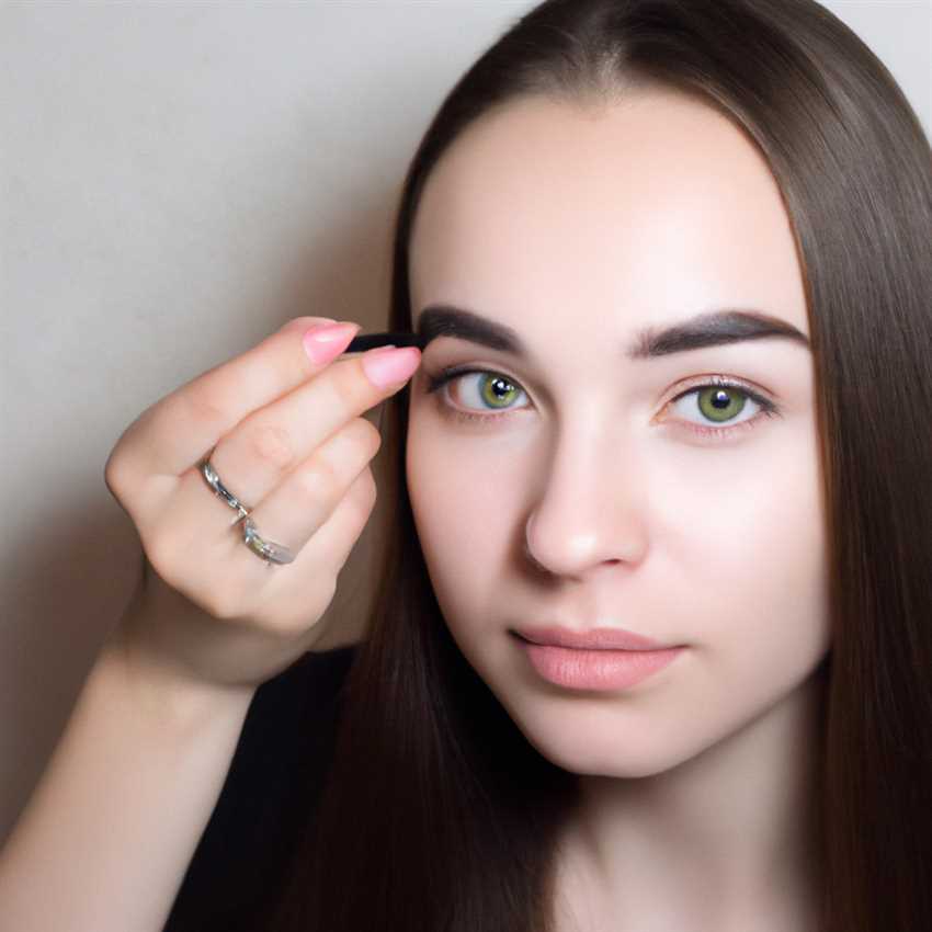 Подчеркивание глаз и бровей