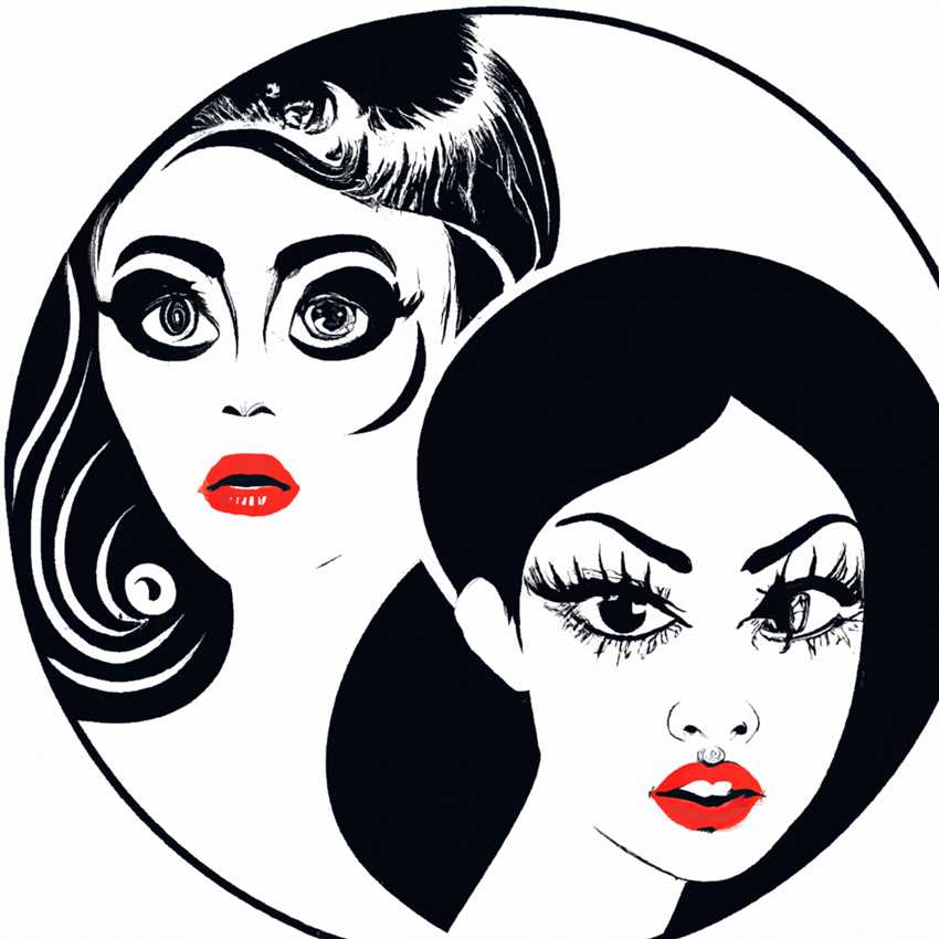 Макияж стрелок в стиле 50-х и 60-х годов