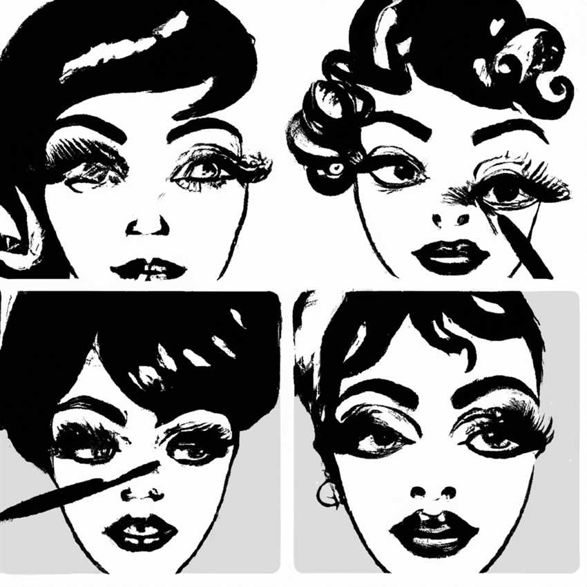 Основные инструменты для макияжа стрелок в ретро-стиле