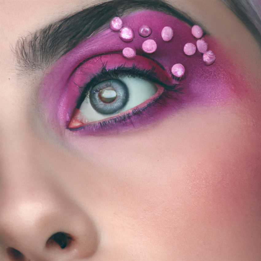 Пурпурные тени идеально подходят для вечерних выходов