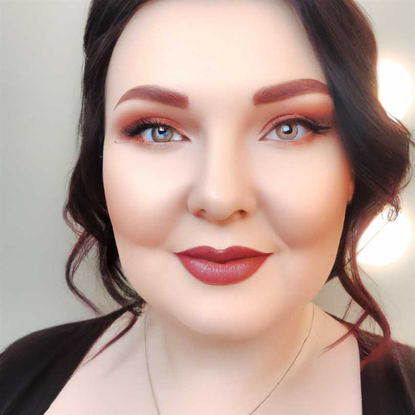 Впечатляющий образ губ для вечернего выхода