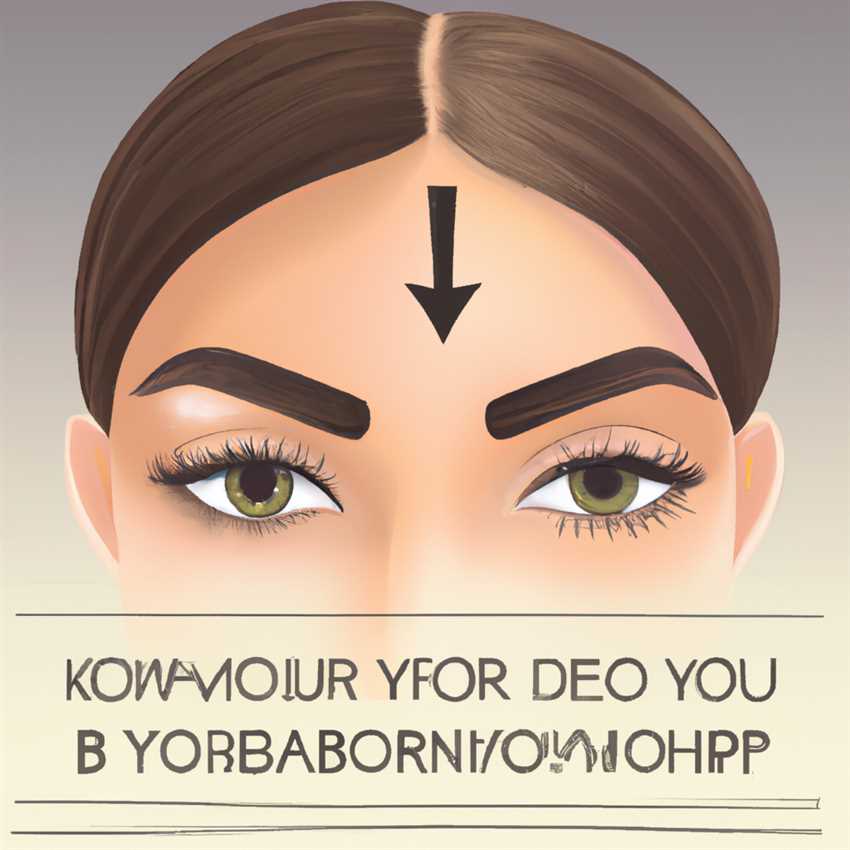 Выбор правильного оттенка краски для бровей