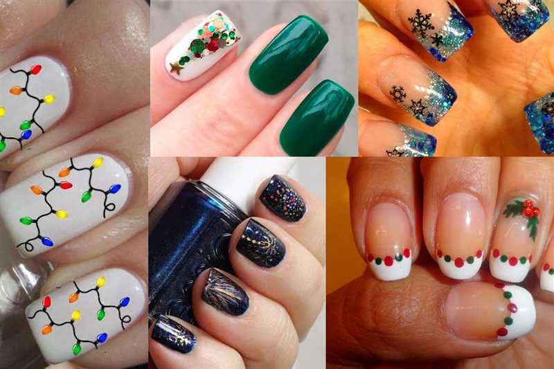 Как сделать детский новогодний маникюр красивым и простым: 20 легких идей для домашнего творчества