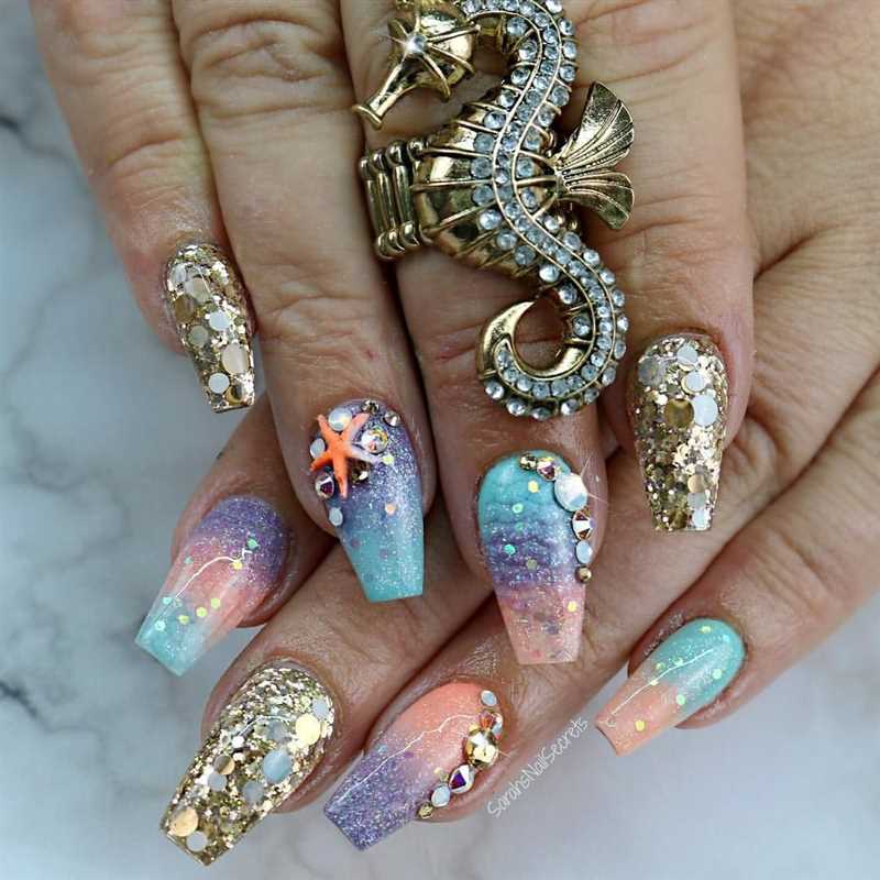 Шаг 4: Добавление блесток и финишный слой