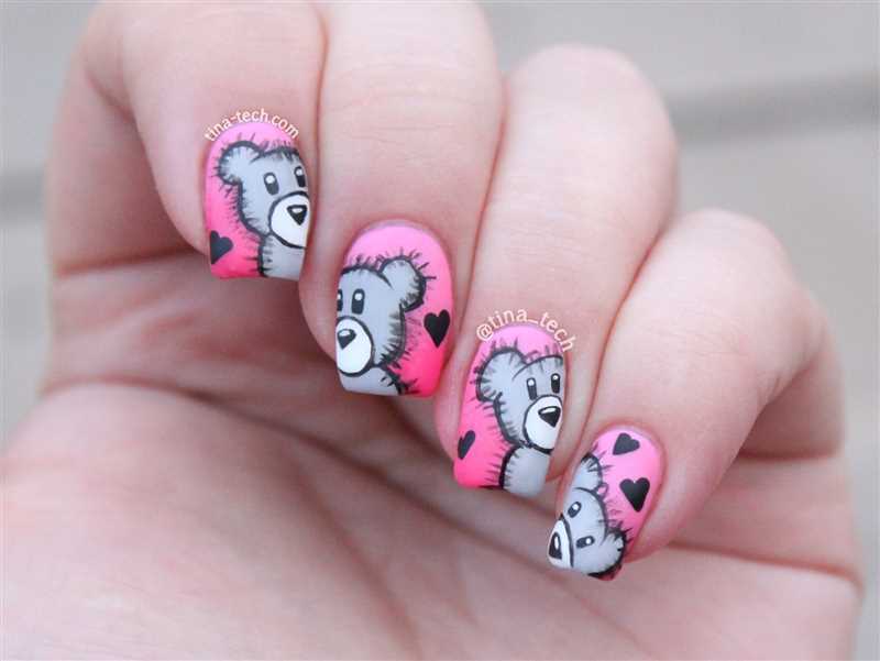 Забавное приключение на ногтях: натуральные и фантастические мотивы для детского маникюра